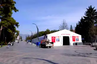 Bolu'da Ramazan İftar Çadırı Kuruldu