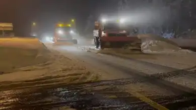 Bolu Dağı'nda Yollar Açılıyor: Kar Kürüme Çalışmaları