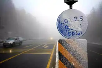 Bolu Dağı'nda Görüş Mesafesi 35 Metreye Düştü!