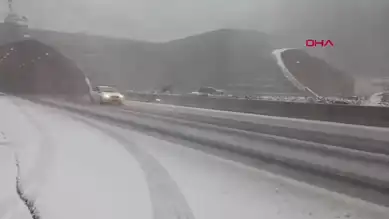 Bölge Dağlarında İlk Kar Yağıyor