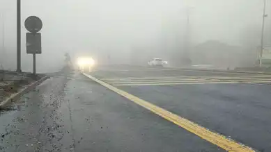 Bolu Dağı'nda Sis, Ulaşımı Felç Etti!