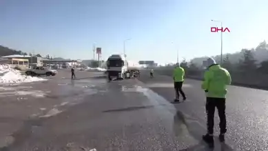 Dağ Yolunda Kış Lastiği Denetimi
