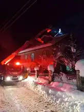 Ahşap Evde Baca Yangını Sönmüştür