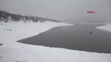 Baraj Gölü Su Seviyesi Yükseldi