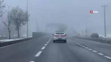 Sis, Bolu'da Görüşü Sınırlıyor