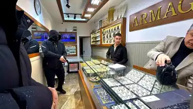 Bolu'da Gerçekçi Kuyumcu Soygunu Tatbikatı
