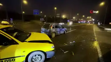 Bolu'da Abant Kavşağı'nda 3 Yaralı Trafik Kazası