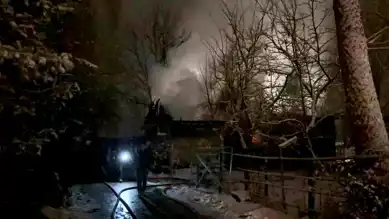 Bolu'da Yangın Felaketi: Ev ve Ahır Küle Dönüştü