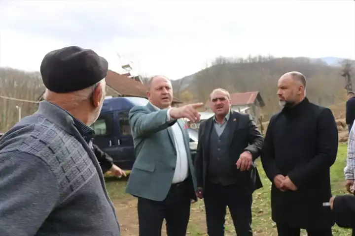 Yangınzede Aileye Belediye Başkanı'ndan Ziyaret ve Yardım Çağrısı