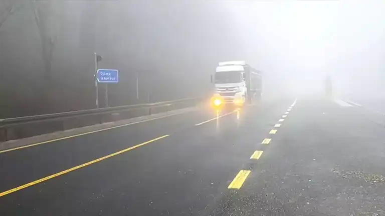 Bolu Dağı'nda Görüş Mesafesi 30 Metreye Düştü!