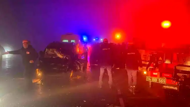 Bolu Dağı'nda 6 Yaralı Zincirleme Kaza