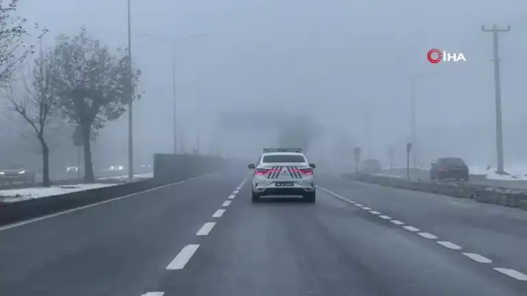 Sis, Bolu'da Görüşü Sınırlıyor