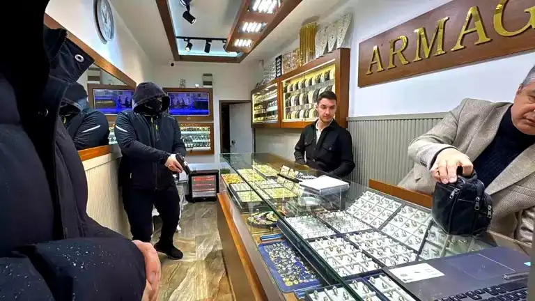Bolu'da Gerçekçi Kuyumcu Soygunu Tatbikatı