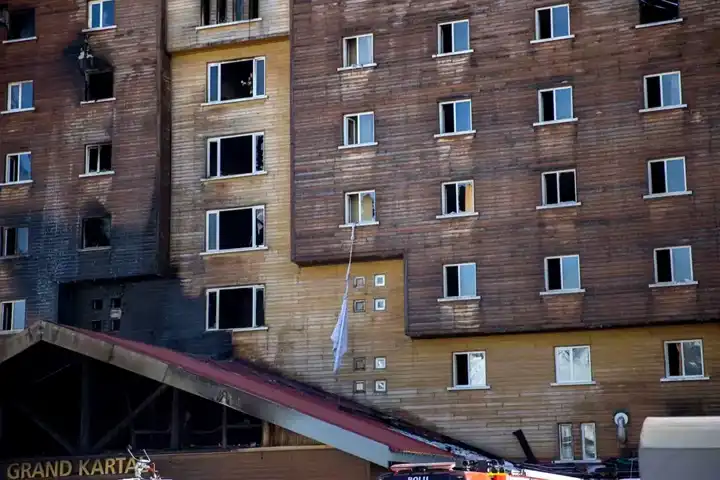 Kartalkaya Otel Yangını: Mimar Serbest!