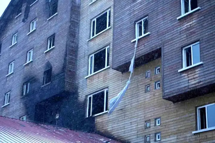 Kartalkaya Oteli'nde Yangın: Ağır Hasar!